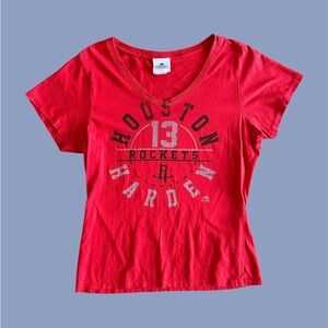 Majestic Women's T-shirt Size Medium Houston Rockets #13 James Harden Basketball